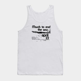 1972 March to End the Vietnam War Tank Top